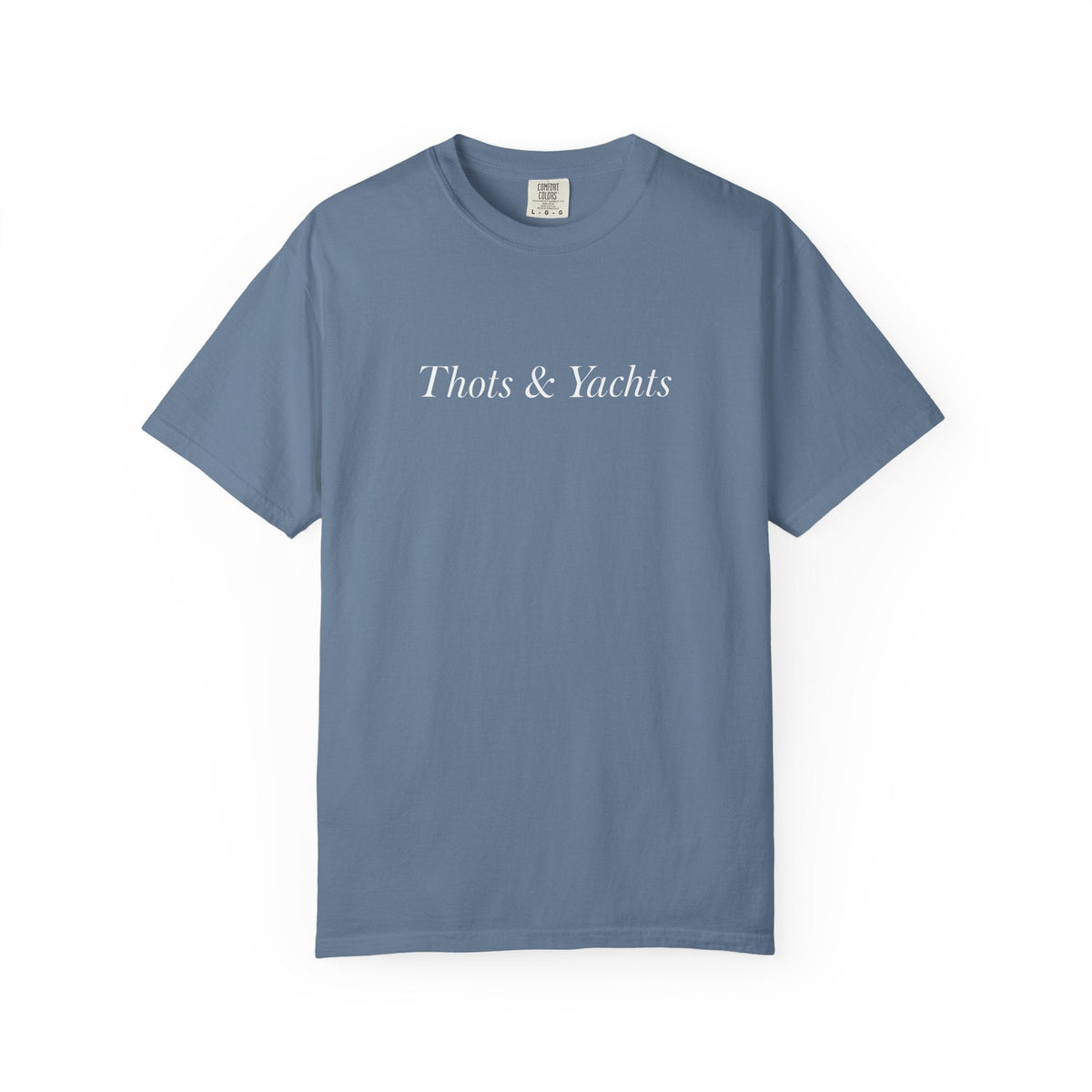 'Thots & Yachts' Crewneck T-Shirt