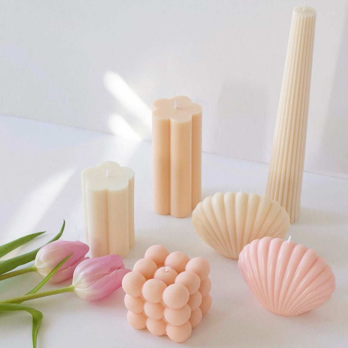 Bloom Daisy Decorative Candle