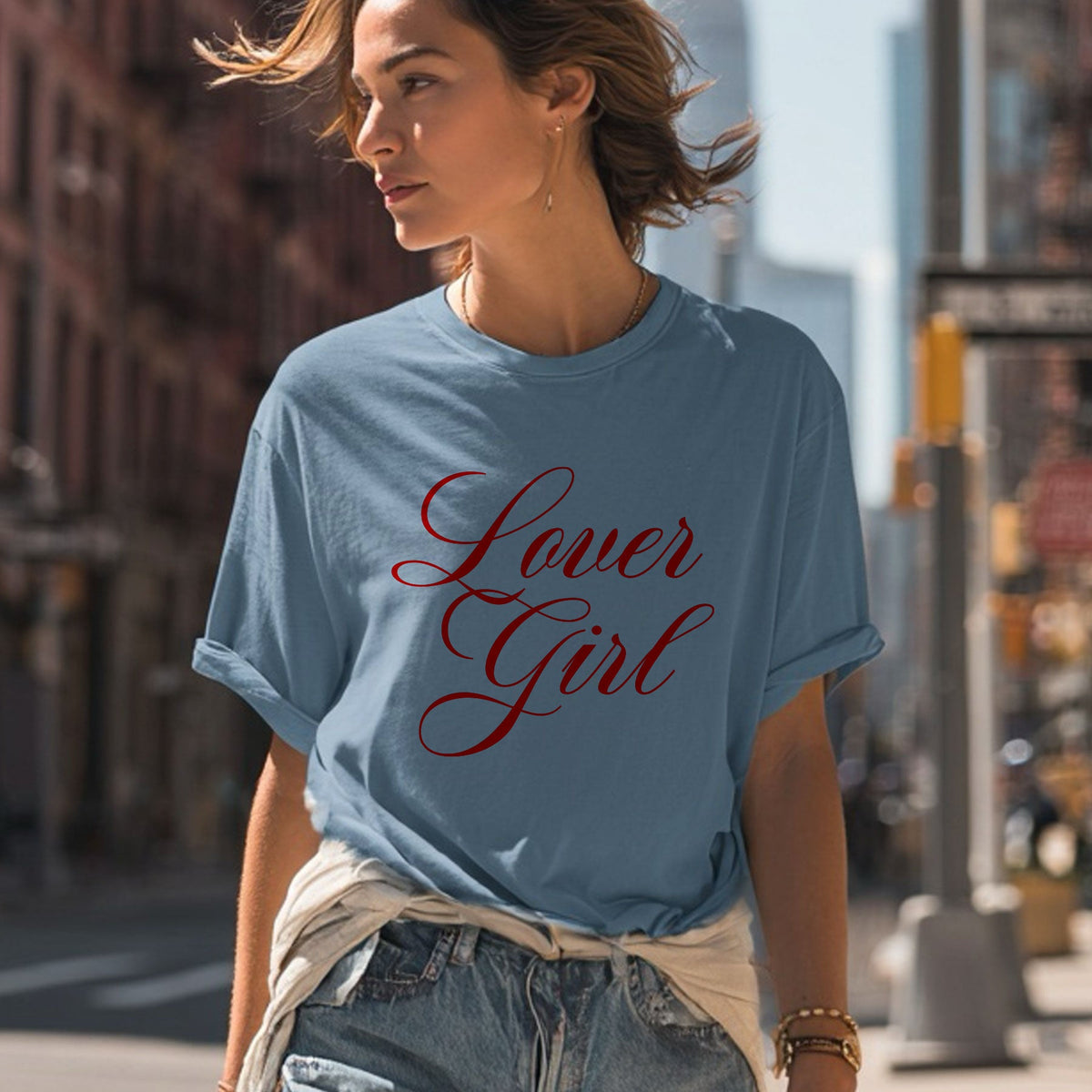'Lover Girl' Crewneck T-Shirt