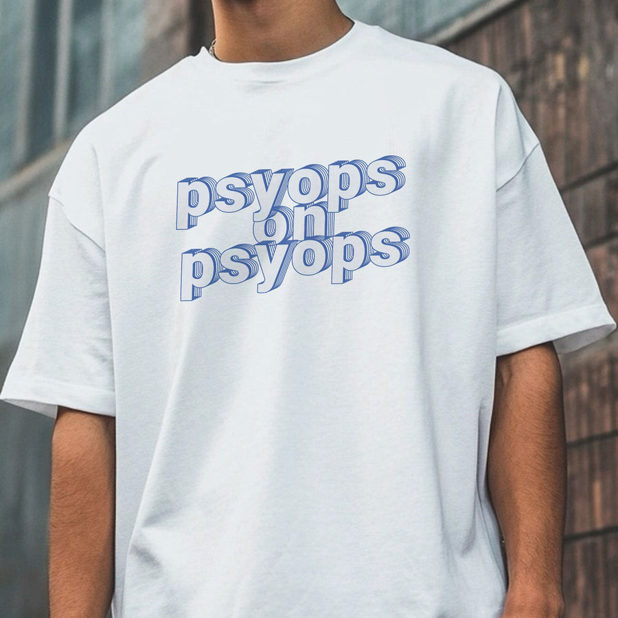 'Psyops on Psyops' Crewneck T-Shirt