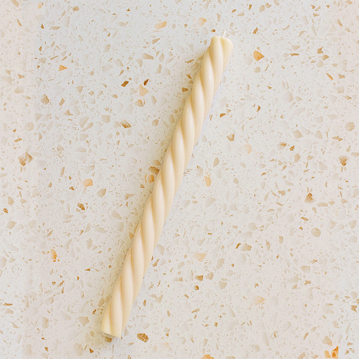 Twisted Tapered Decorative Candles Set of 2