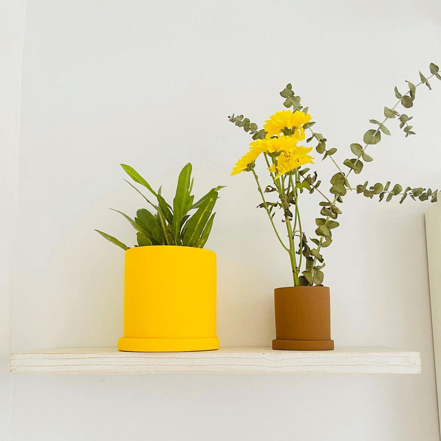 Yellow Planter Pot
