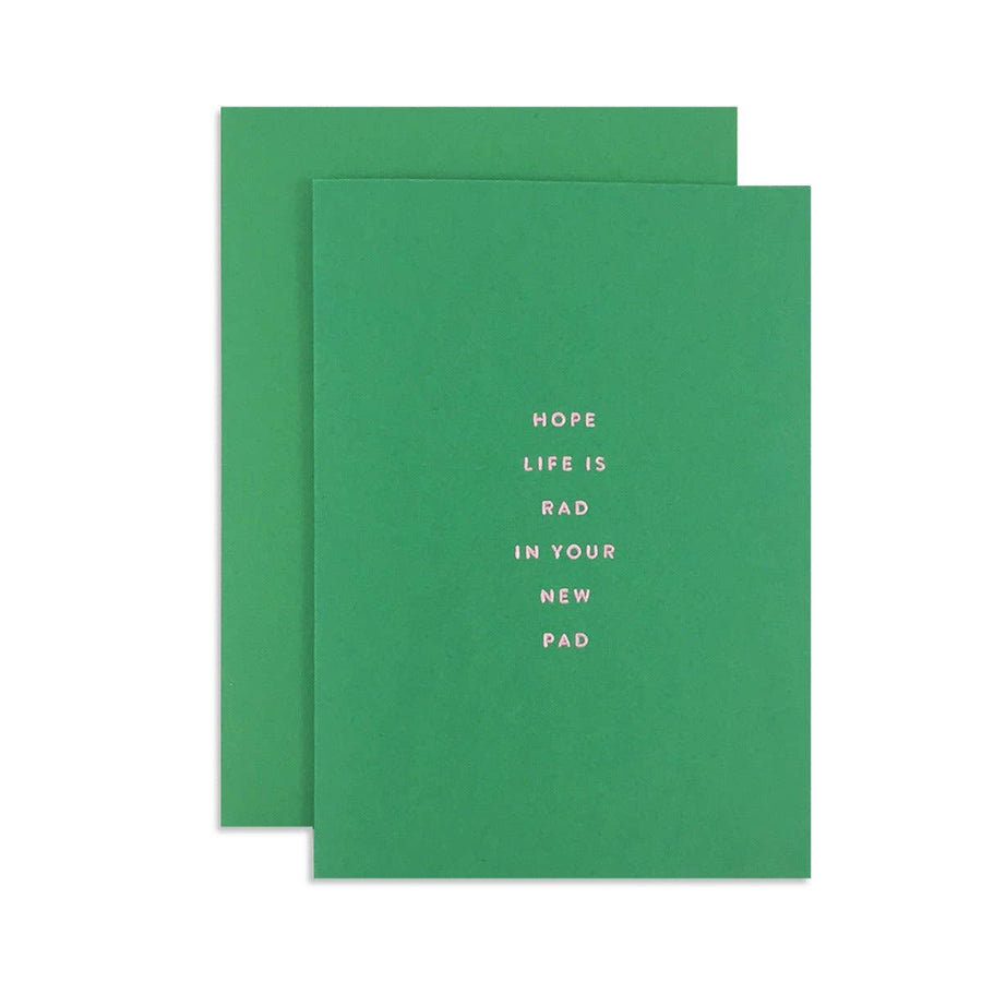 'Rad Pad' Congrats Card