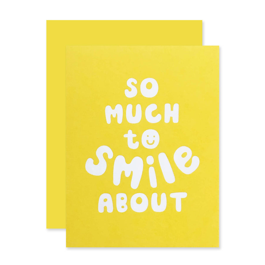 'So Much to Smile About' Card
