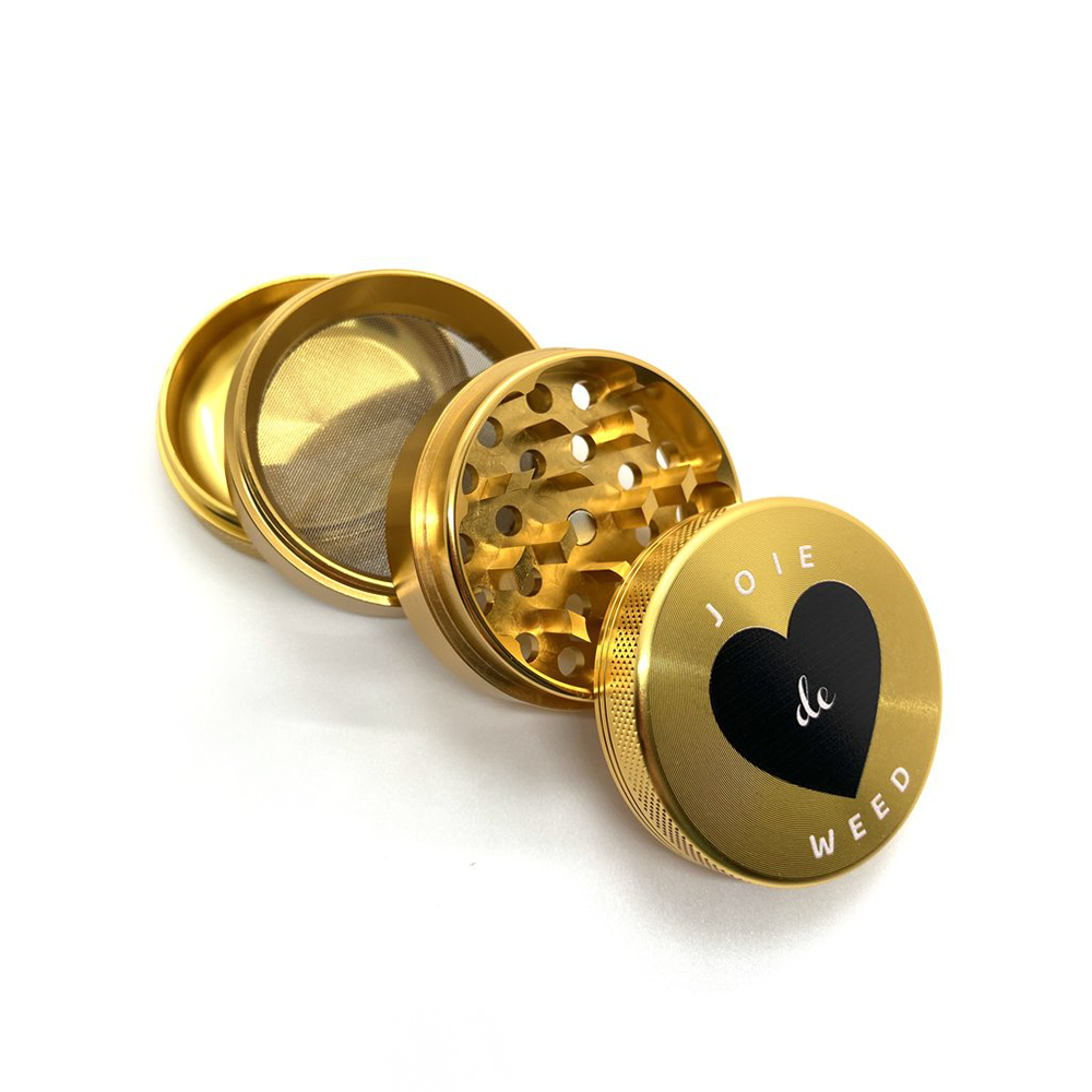 Joie de Weed 4-Piece Grinder by Rogue Paq