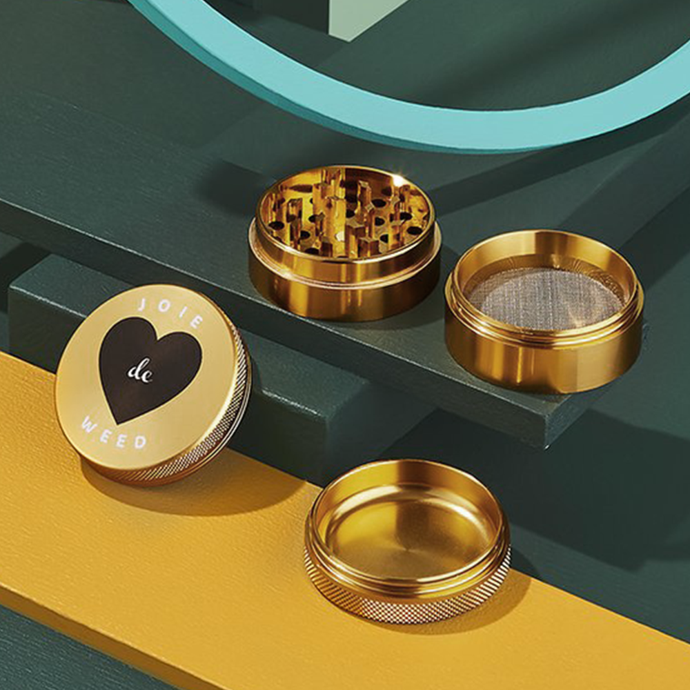 Joie de Weed 4-Piece Grinder by Rogue Paq